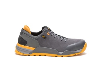 Caterpillar Sneakers South Africa Sprint Suede Alloy Toe Work Shoe Grey - Cat Shoes For Men - QE0932817